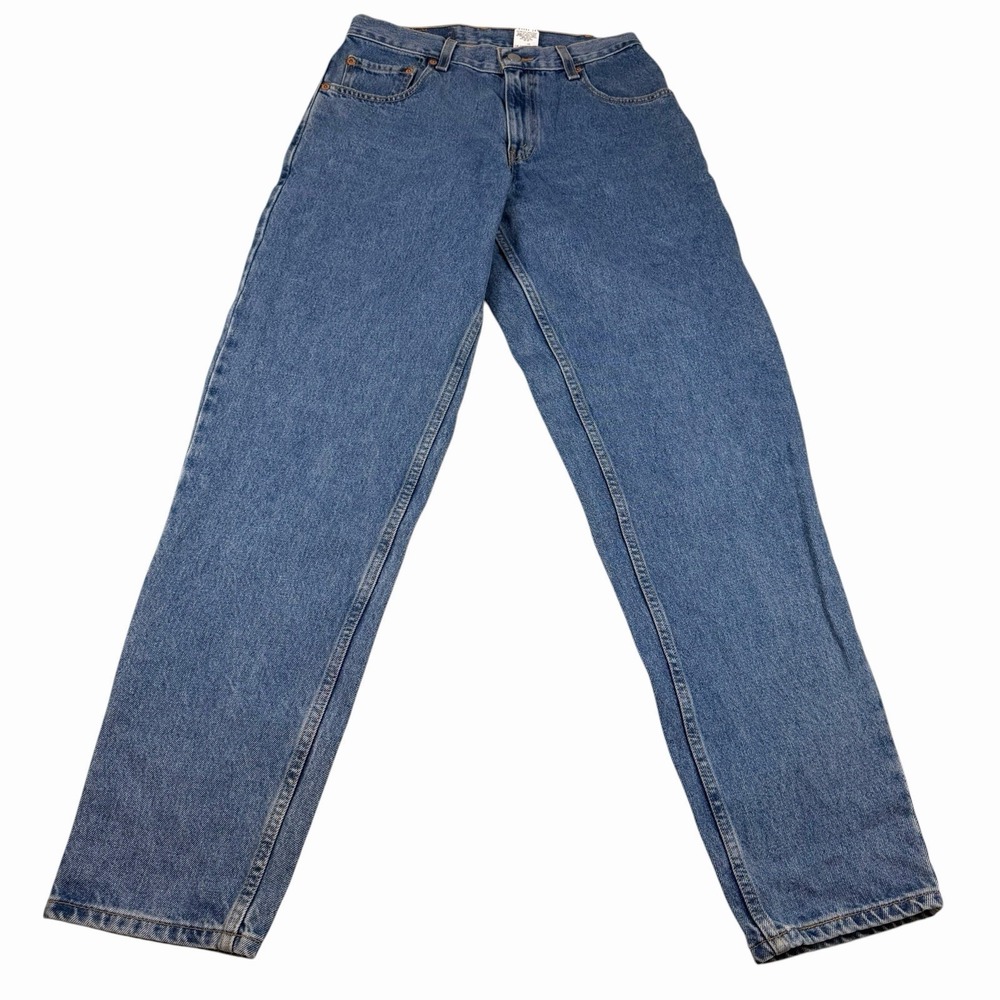 VTG Levis 560 Jeans Mens 28x31 Medium Wash Blue Loose Fit Tapered Leg Faded Y2K